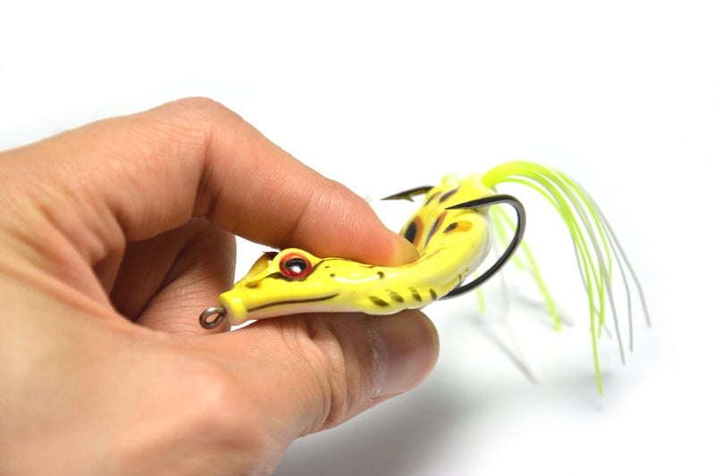 Supertrip Topwater Frog Crankbait Tackle Crank Bait Bass Soft Swimbait Lures Crankbaits Baits Hard Bait Fishing Lures Color 6pcs - Image 5
